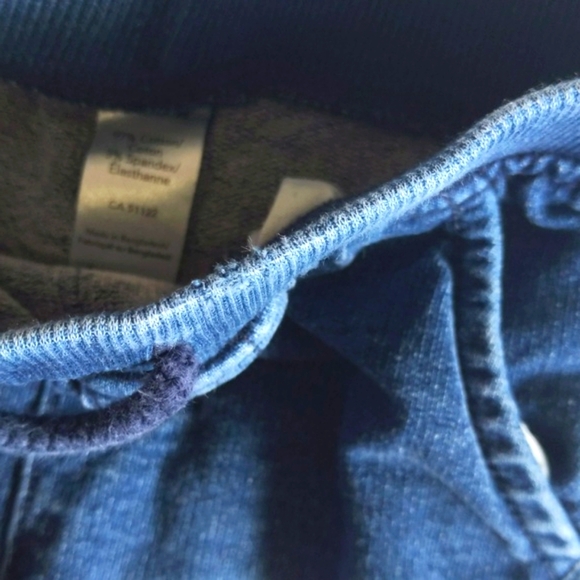 george stretch knit denim joggers pants 6-12 months baby boy - Picture 5 of 10